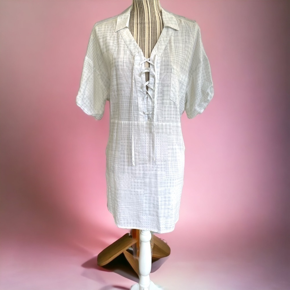 LIVE with Love, casual dress, size M, cotton/rayon, pockets, excellent condition - Picture 2 of 5